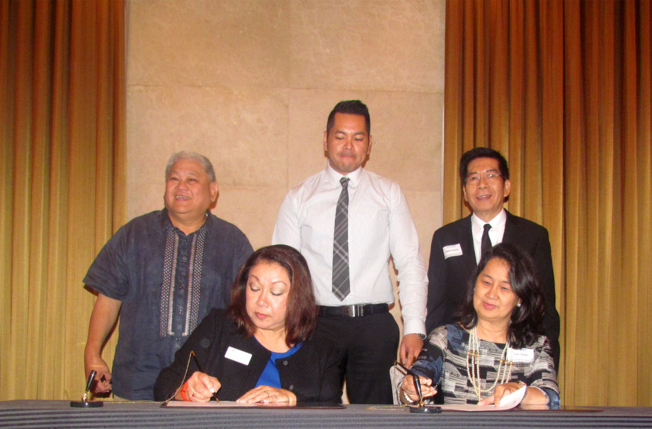 MoC signing, PCAAE & HelmsBriscoe